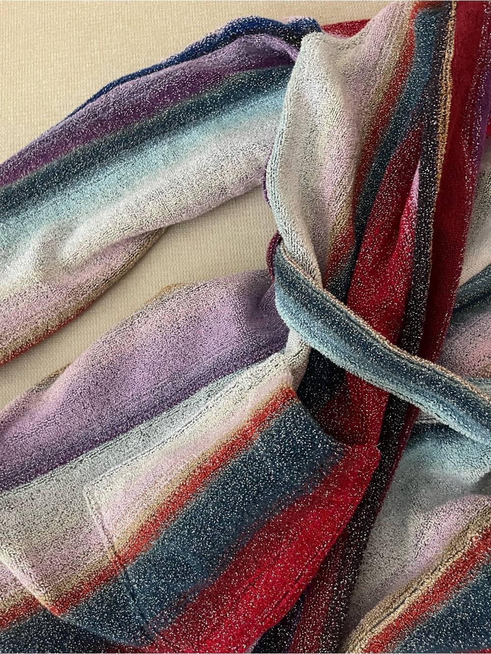 Missoni Multicolor Striped Bathrobe - Picture 5 of 5